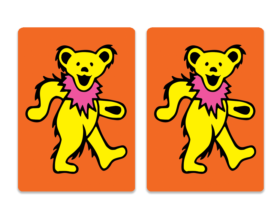 PVC playing cards Dancing Bear