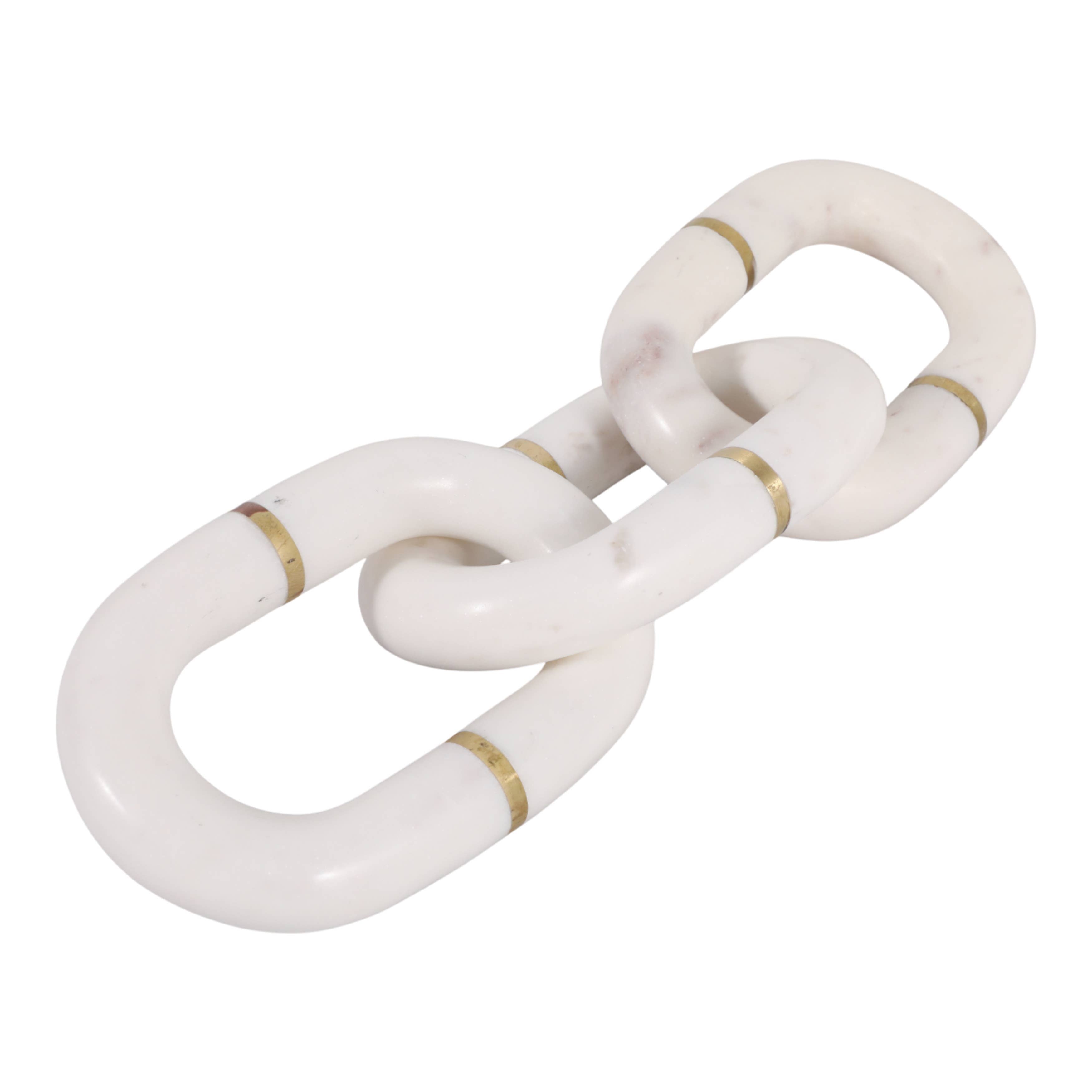 Stone Marble Chain Sculpture