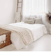 Chunky Knit Throw