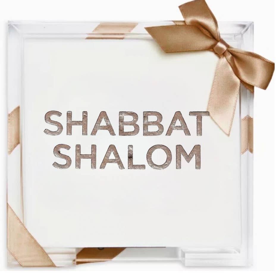 Judaica Acrylic Cocktail Napkin Hostess Set Cocktail Napkins