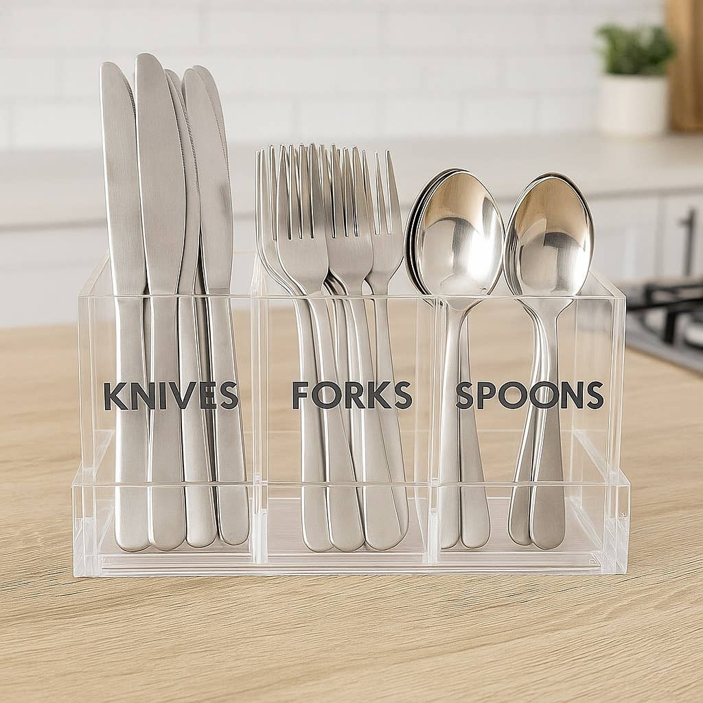 Cutlery Caddy, Clear