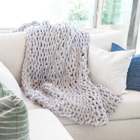 Chunky Knit Throw