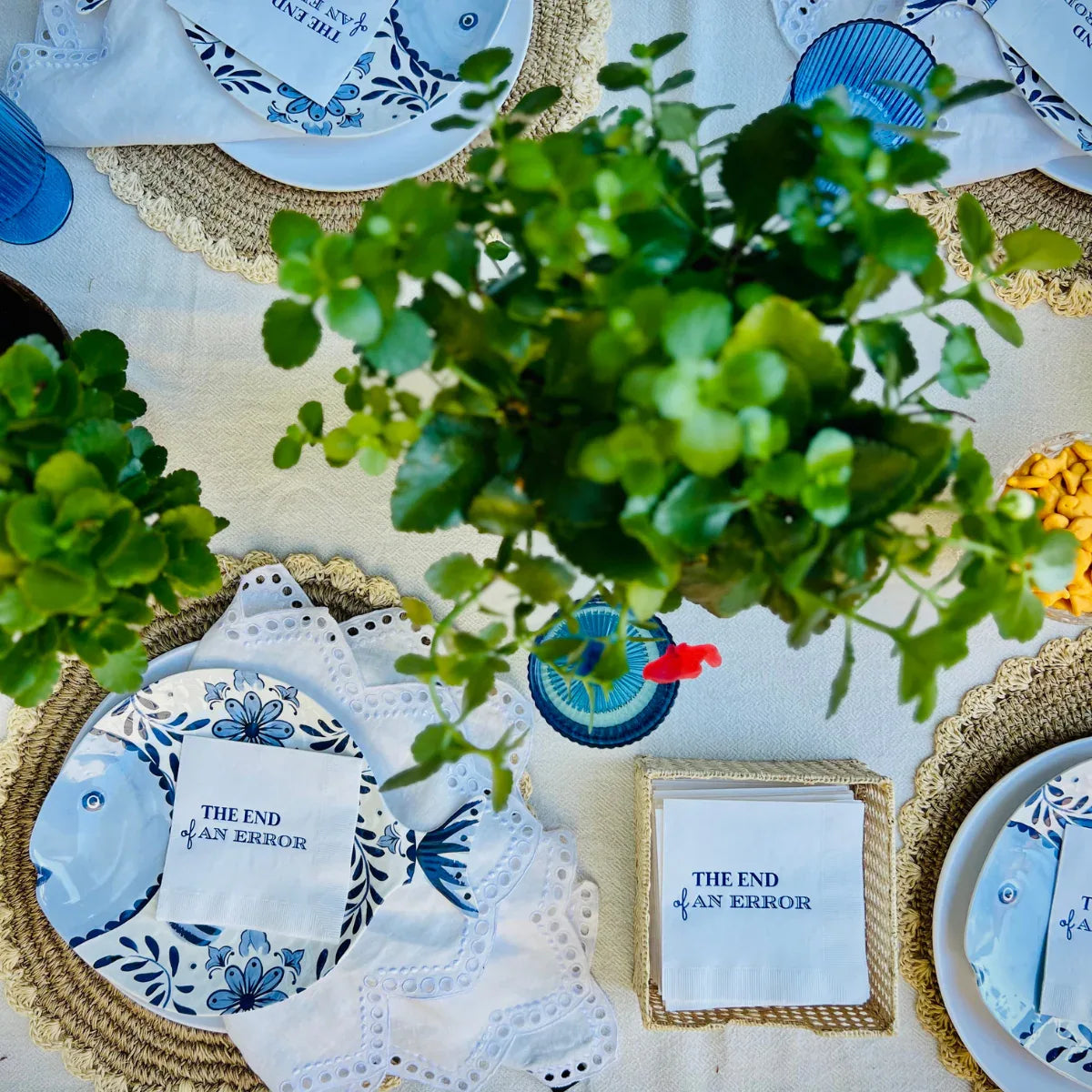 The End Of An Error Divorce Cocktail Paper Napkins Cocktail Napkins