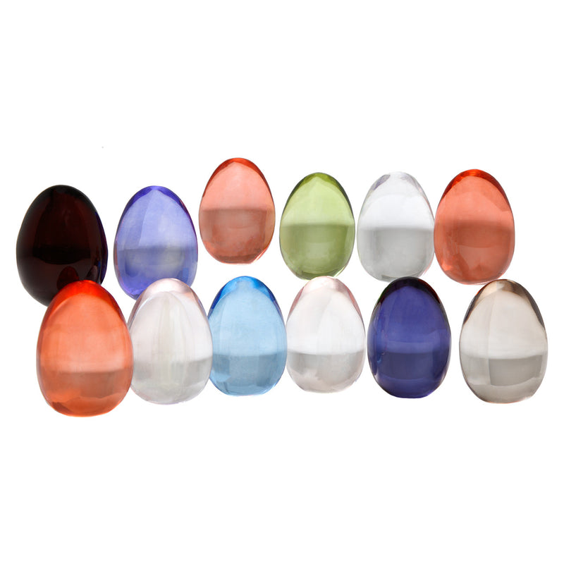 Chroma Acrylic Eggs s/12