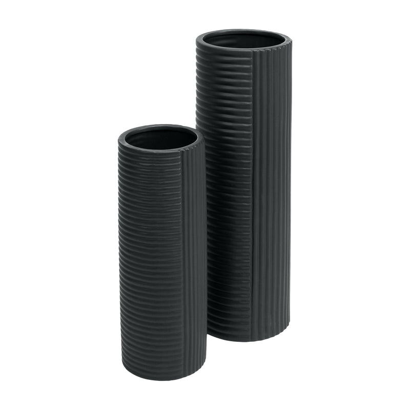 Obsidian Noir Vase