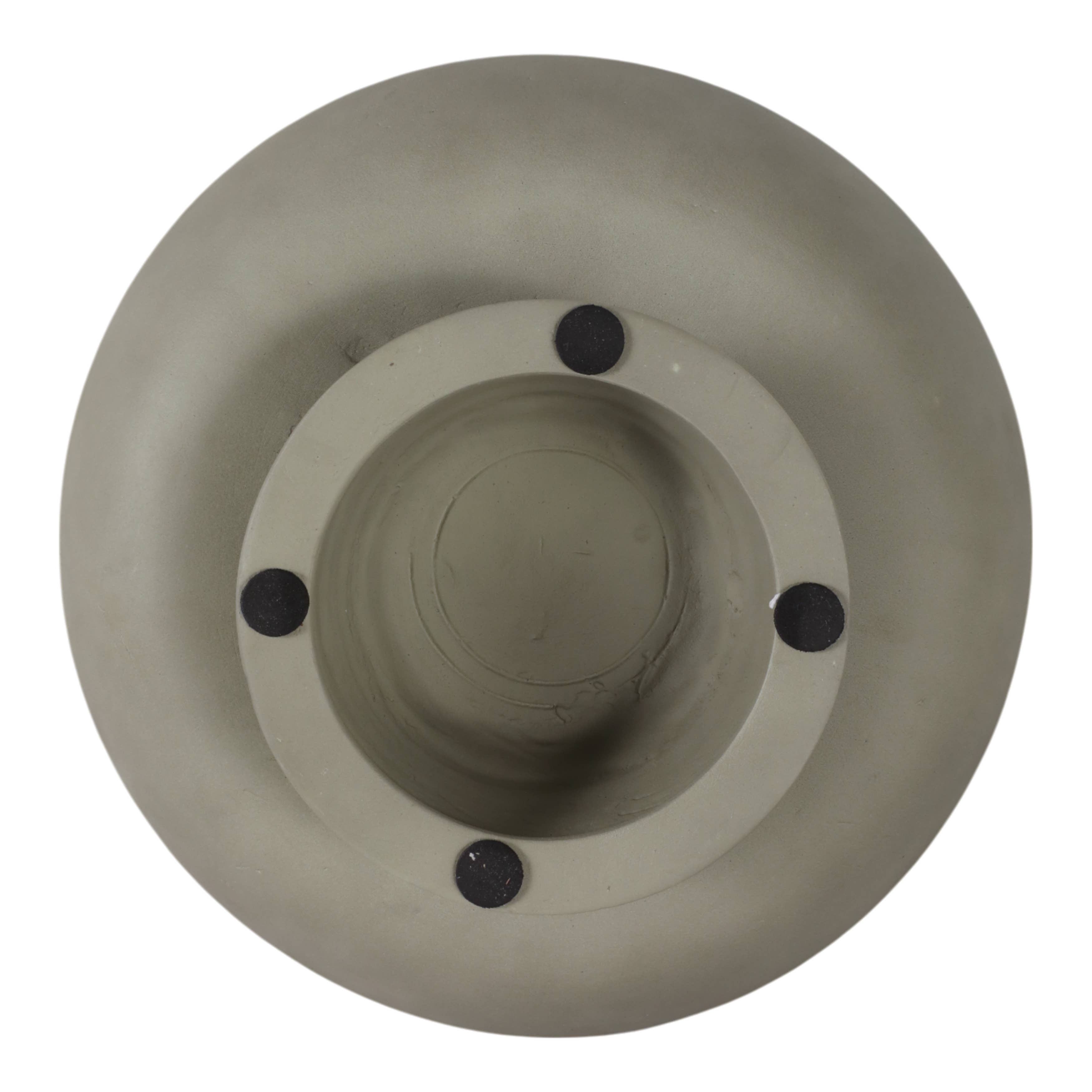 Sage Terracotta Pedestal Bowl