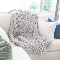 Chunky Knit Throw