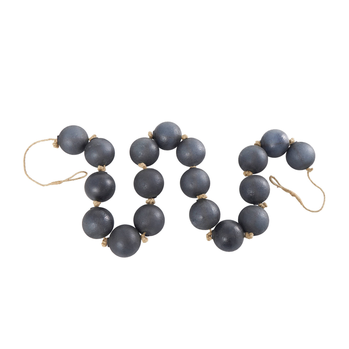 Coastal Glass Garland With Tassel