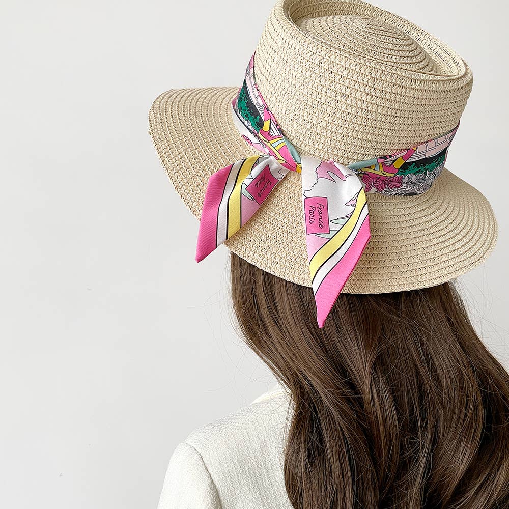 Versatile Printed Scarf Headband Fashion Accessory