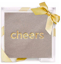 Acrylic Cocktail Napkin Hostess Set