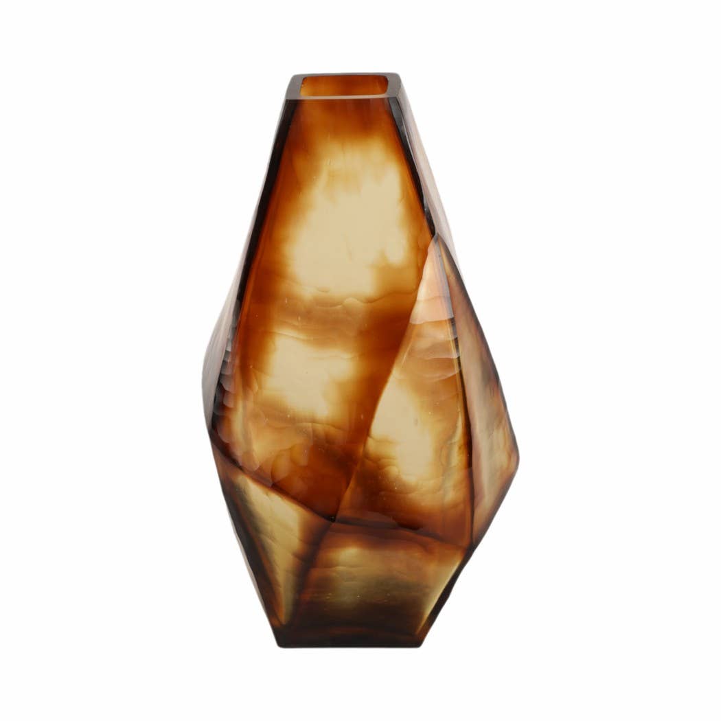 Foundation Glass Geometric Vase