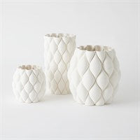 Pillowed Printed Vase