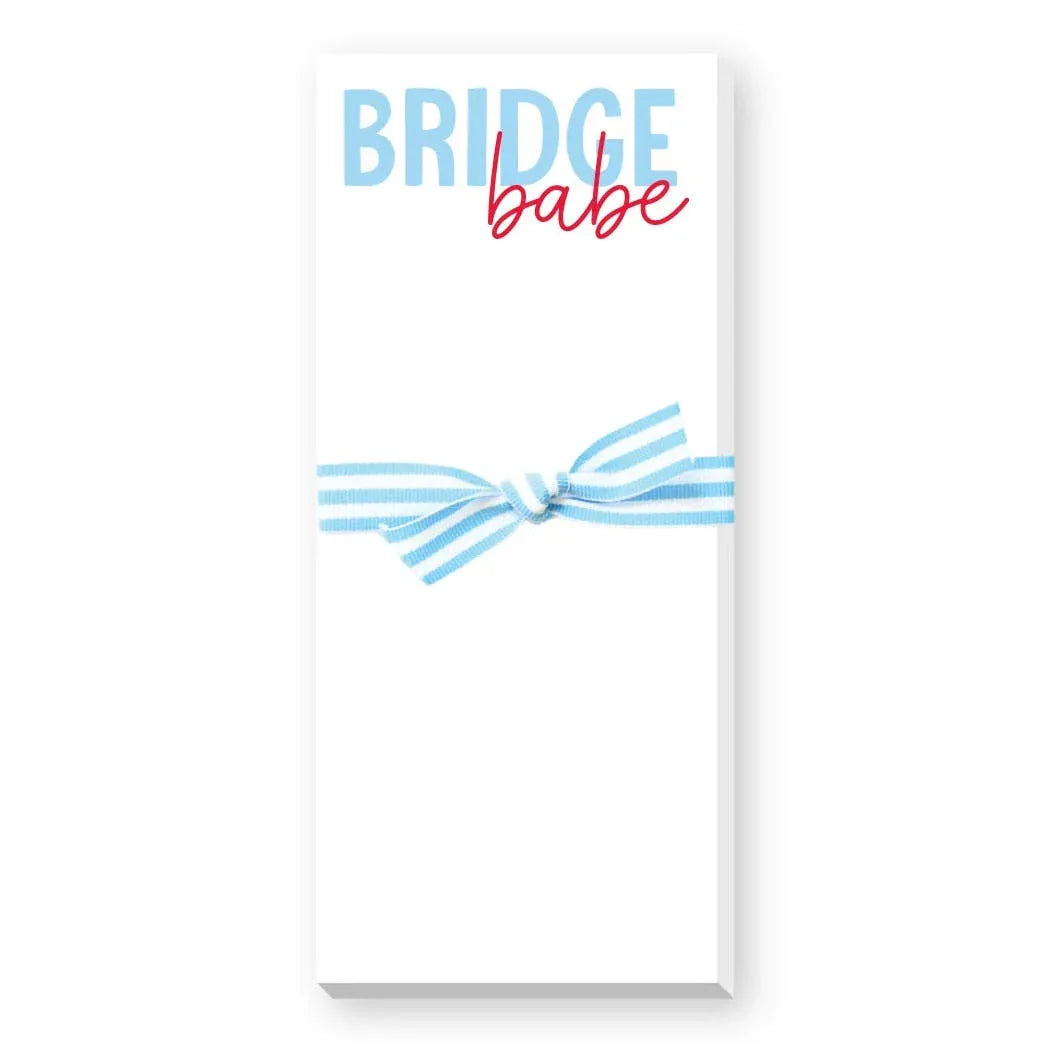 BRIDGE, MAHJONG AND CANASTA SKINNIE NOTEPADS BRIDGE Notepads