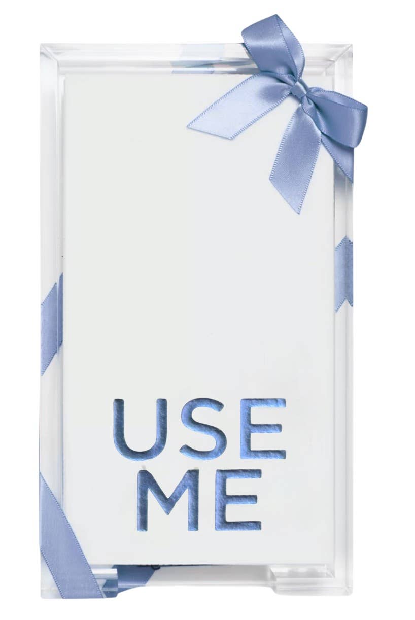 Acrylic Guest Towel Hostess Set Hand Towels & Holders
