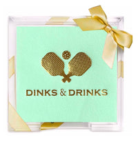 Acrylic Cocktail Napkin Hostess Set