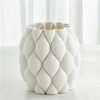 Pillowed Printed Vase Decorative Vases