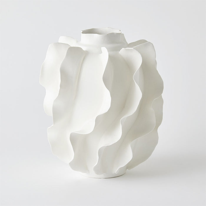 Folios Vase-Matte White
