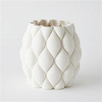 Pillowed Printed Vase