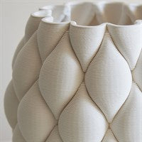 Pillowed Printed Vase