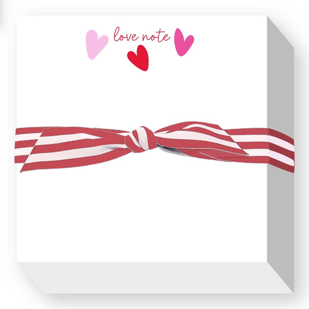 Love Note Chubbie Notepad Notepads