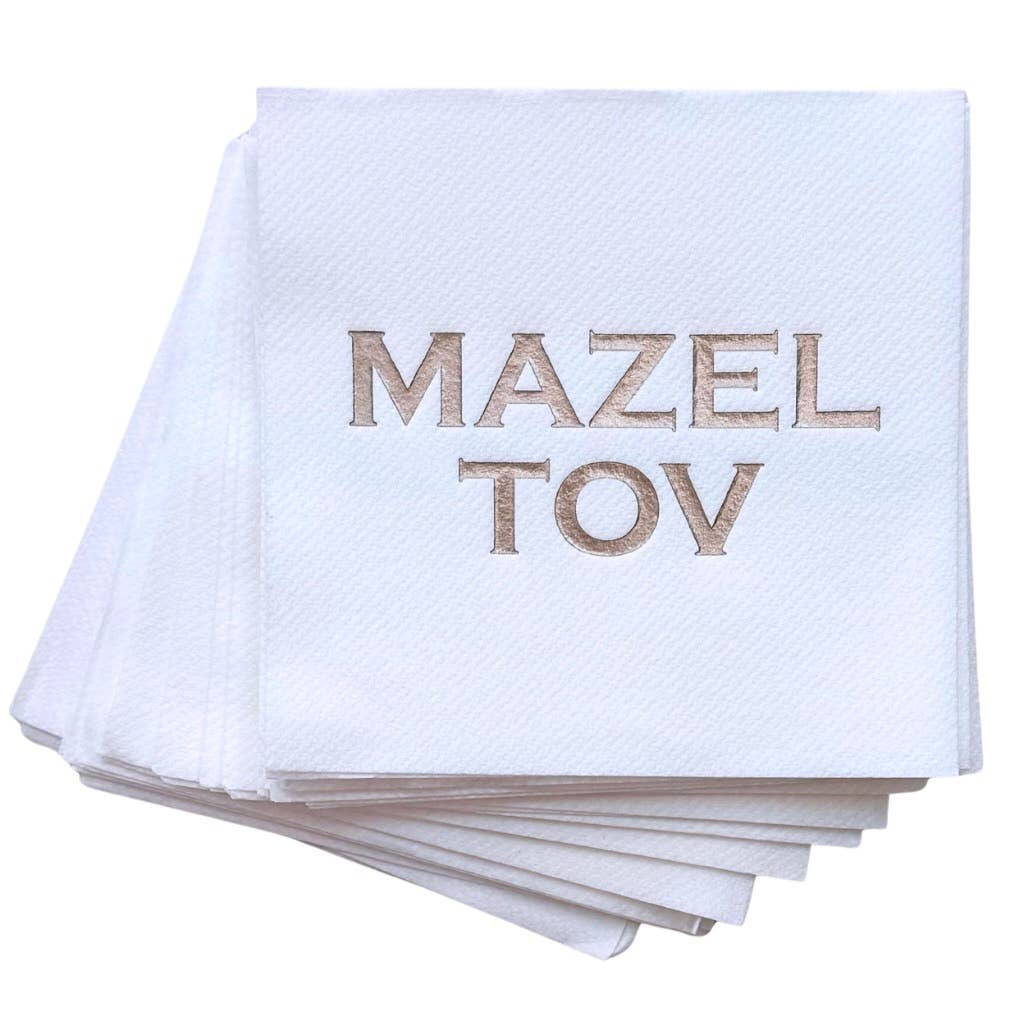 Judaica Cloth-Like Cocktail Napkins Cocktail Napkins