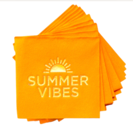 Cloth-Like Summer Napkin Packs