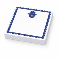 Notepad in Acrylic Holder, Hamsa