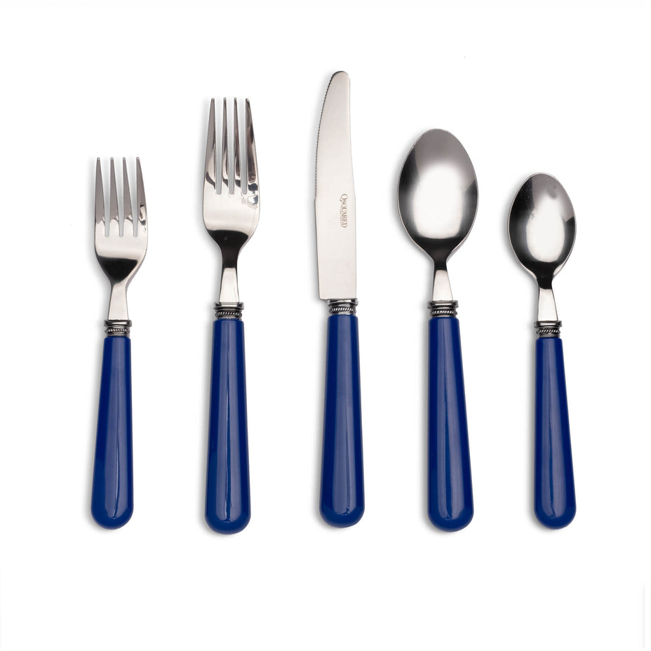 Provence 20pc Flatware Set Blue Flatware
