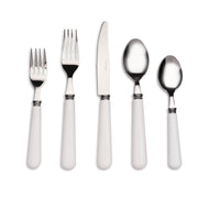 Provence 20pc Flatware Set White Flatware