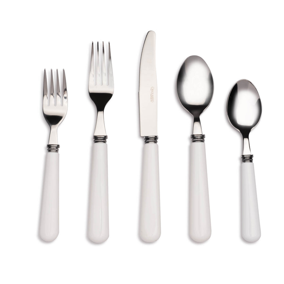 Provence 20pc Flatware Set White Flatware