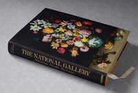 The National Gallery: Paintings, People, Portraits” with floral artwork on the cover