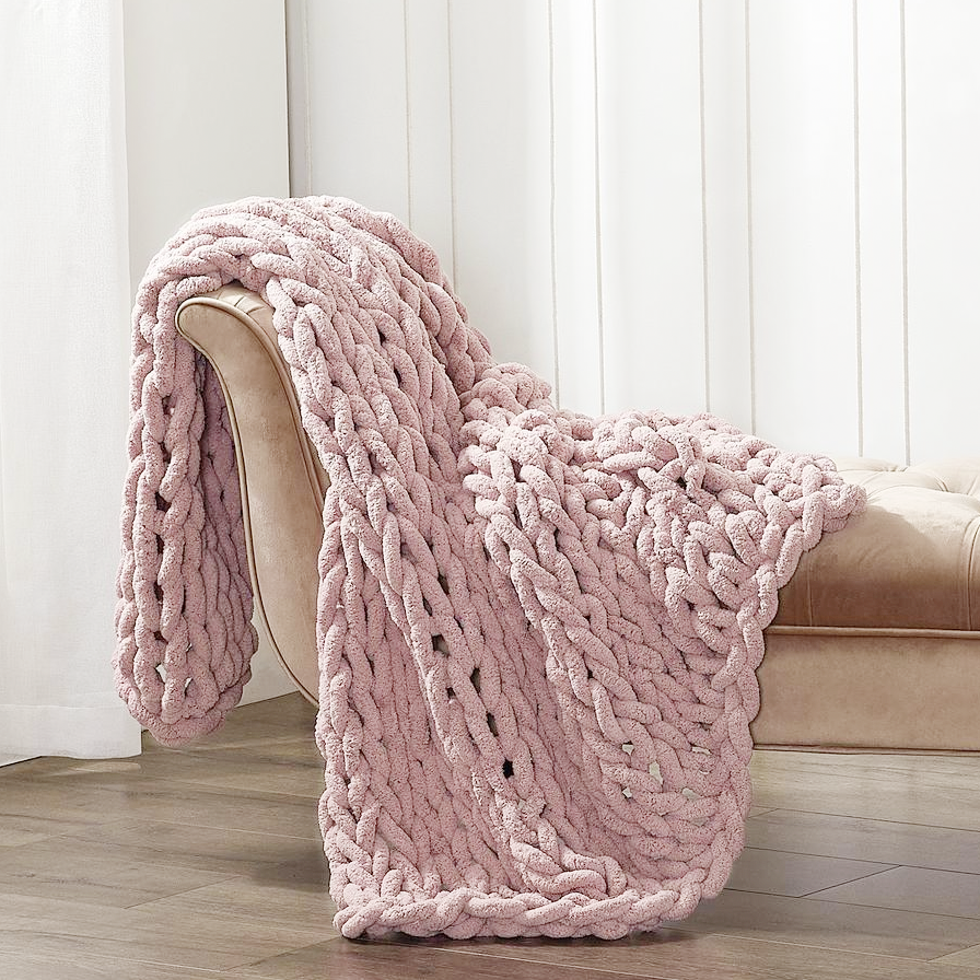 Chunky Knit Throw