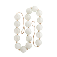 Coastal Glass Garland With Tassel