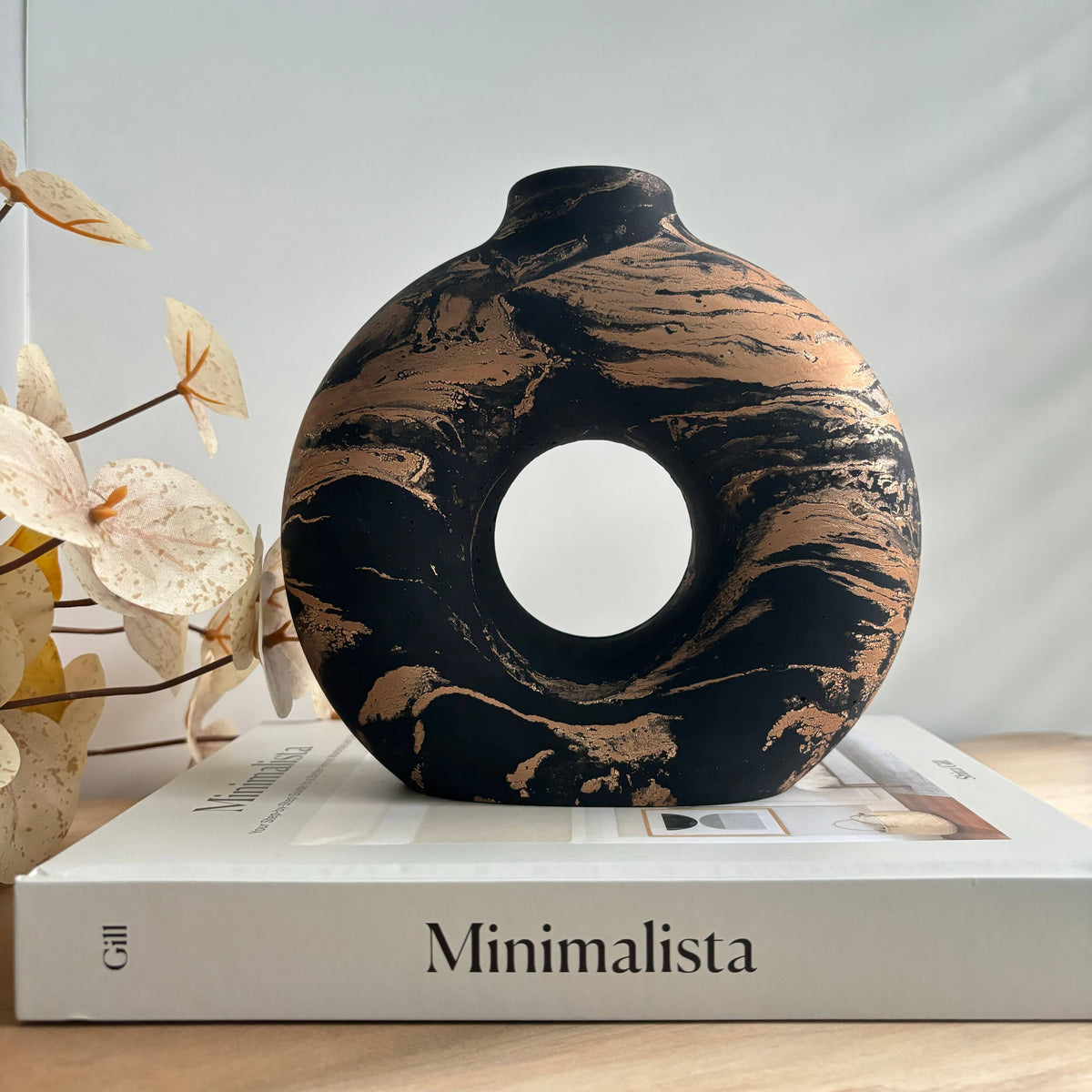 Marble Halo Vase