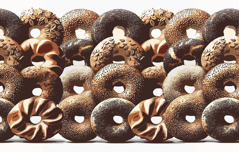 A Dozen Bagels Acrylic Tray
