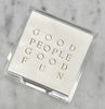 Acrylic Cocktail Napkin Hostess Set Good People Good Fun Cocktail Napkins