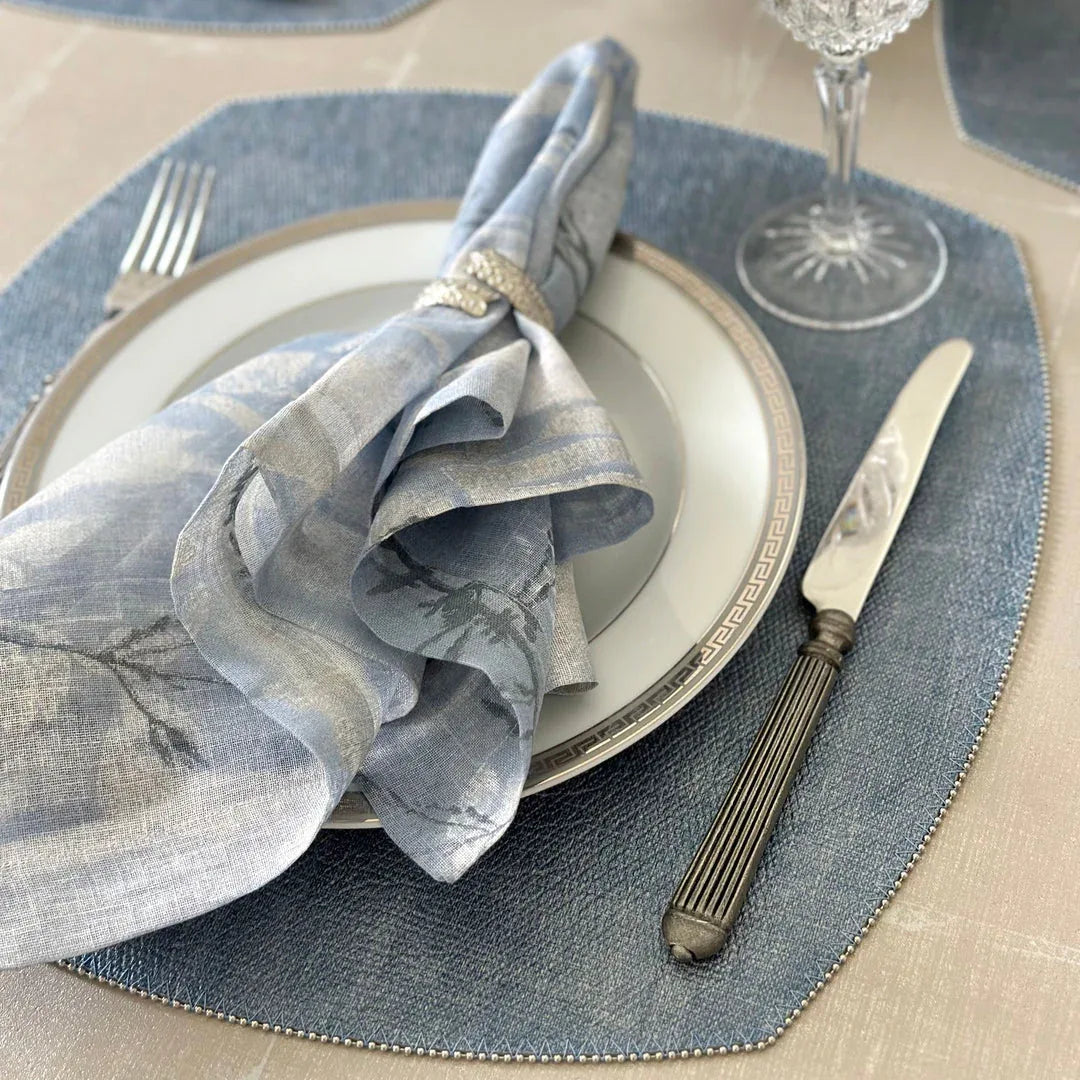 Allure Elliptical Placemats s/4 Placemats, Napkins, & Napkin Rings