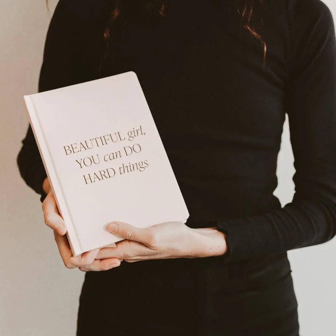Beautiful Girl, You Can Do Hard Things Journal Journals