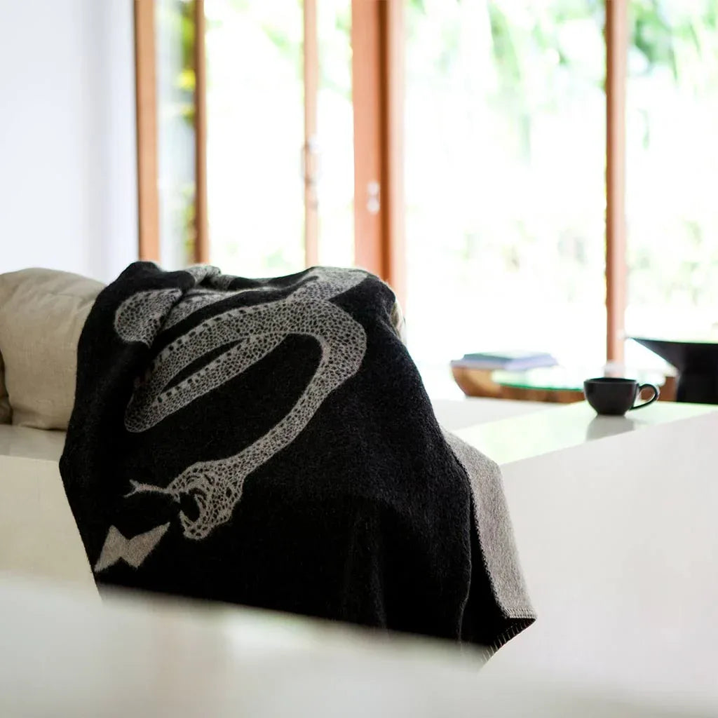 Peyote Rattlesnake Reversible Throw Throw