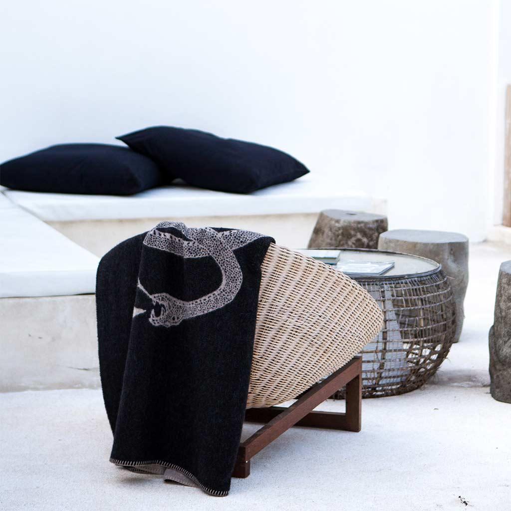 Peyote Rattlesnake Reversible Throw Throw