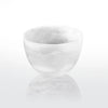 Resin Snack Bowl White Swirl Snack Bowls