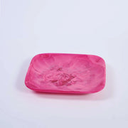 Medium Pop Tray Magenta Swirl Serving Platters