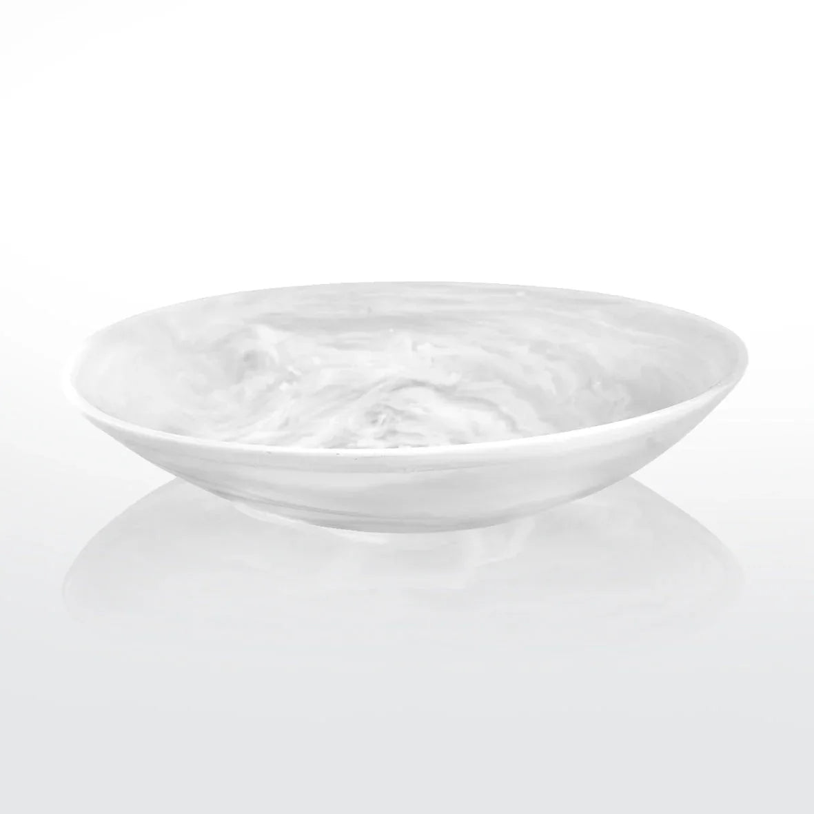 Everyday Bowl Large White Swirl Serving Bowl