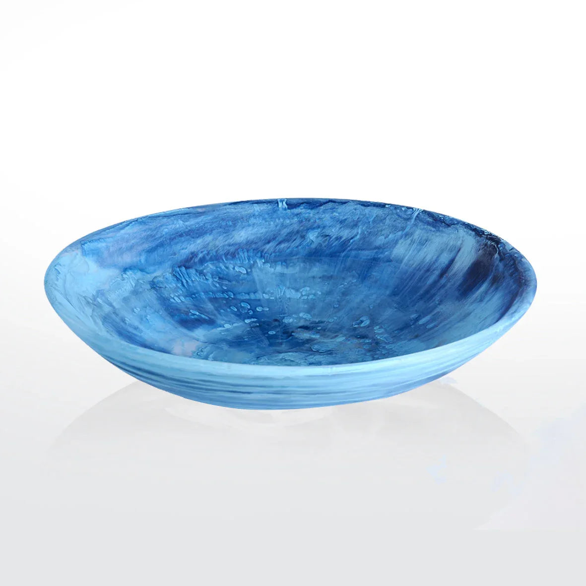 Everyday Bowl Large Denim Swirl Serving Bowl