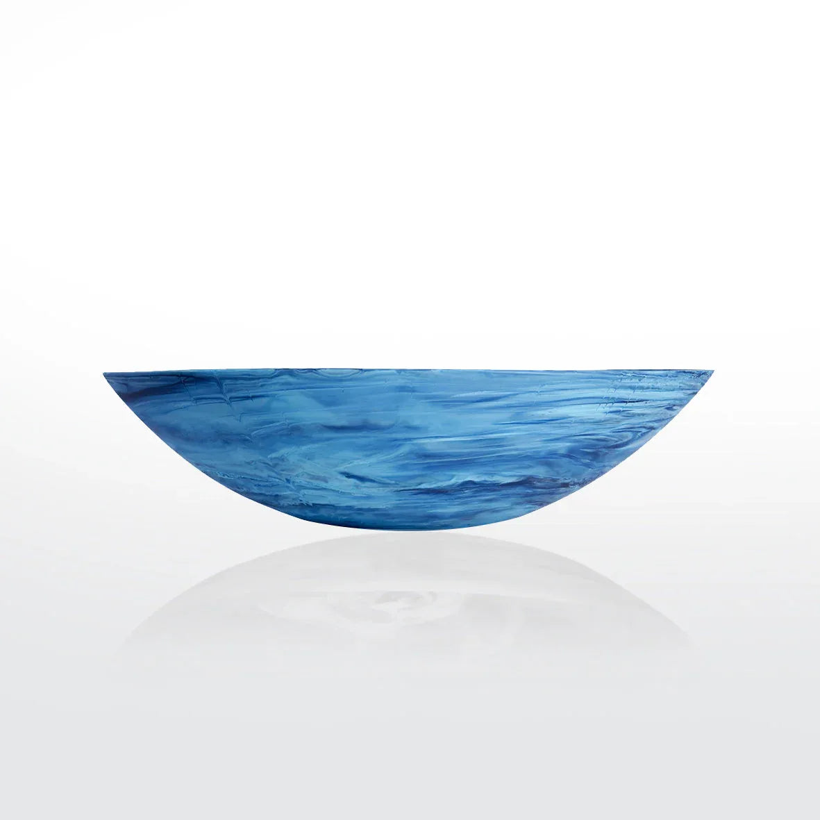 Everyday Bowl Medium Denim Swirl Serving Bowl