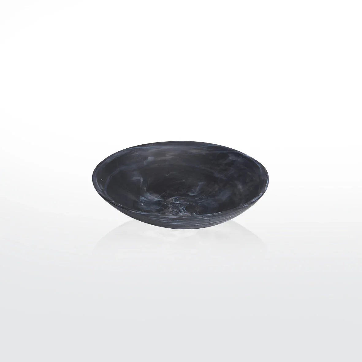 Everyday Bowl Small Black Swirl Serving Bowl