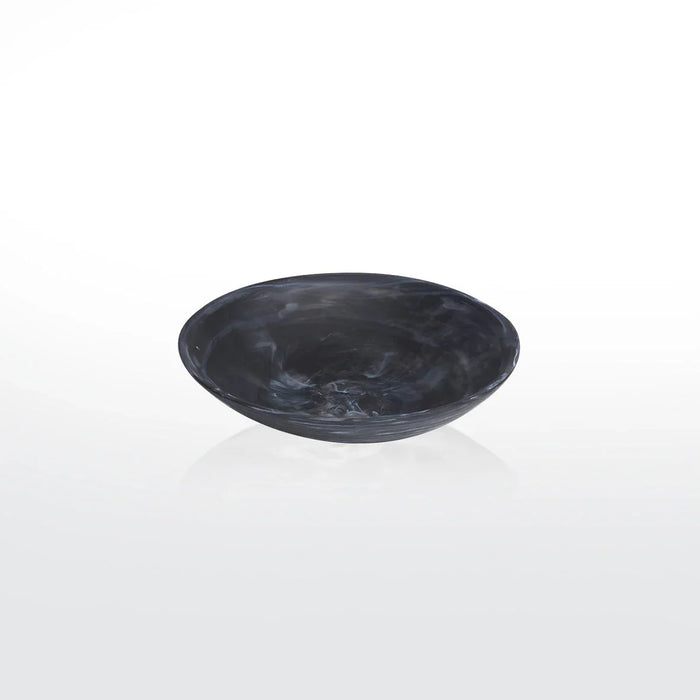 Everyday Bowl Small Black Swirl Serving Bowl