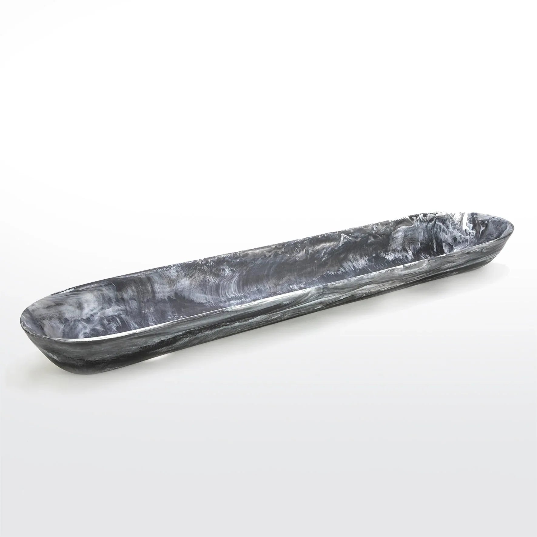 X-Large Pop Bowl Black Swirl Decorative Bowls