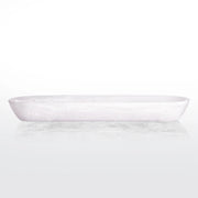 X-Large Pop Bowl White Swirl Decorative Bowls