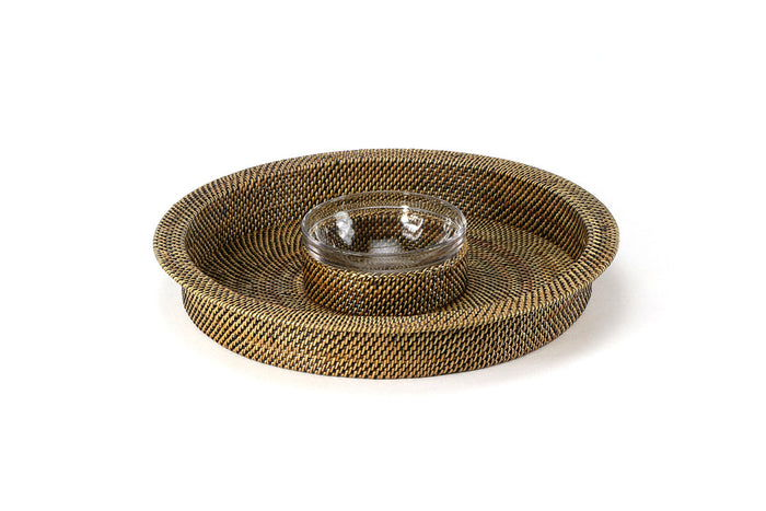 Woven Vine Chip & Dip Set
